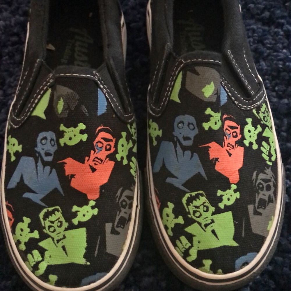 Academy glow n the dark shoes